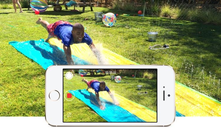 kamera iPhone 5s slow moton