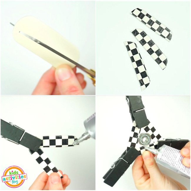 cara membuat fidget spinner