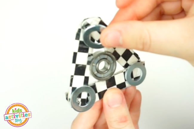 cara membuat fidget spinner