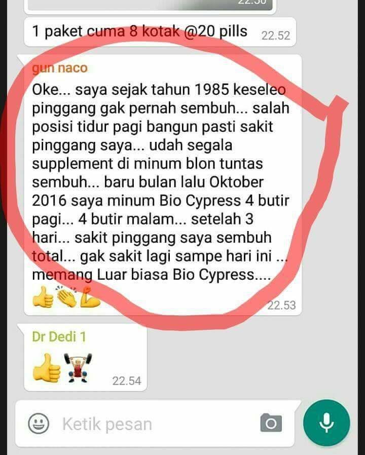 testimoni biocypress