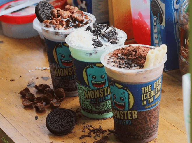 Franchise Minuman Murah Monster Ice Blend