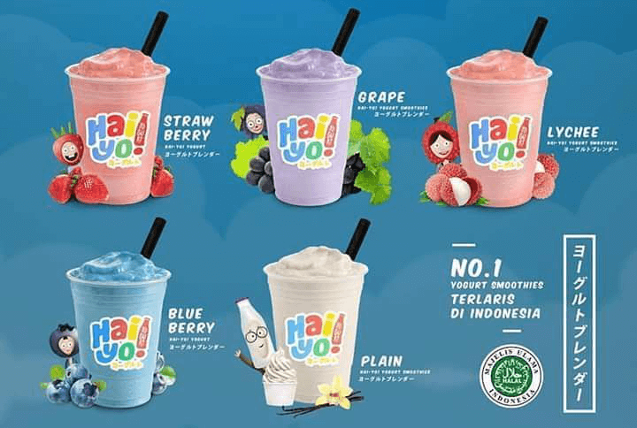 franchise minuman Hai Yo! Yogurt Blend