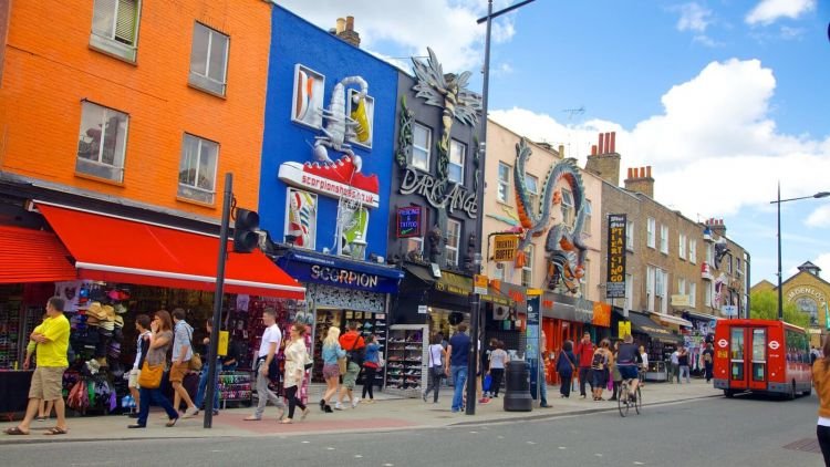 tempat wisata di inggris Camden Town