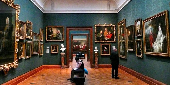tempat wisata di inggris National Gallery and Portrait Gallery 