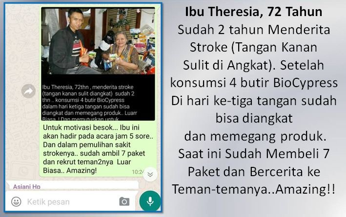testimoni biocypress strone 72 tahun