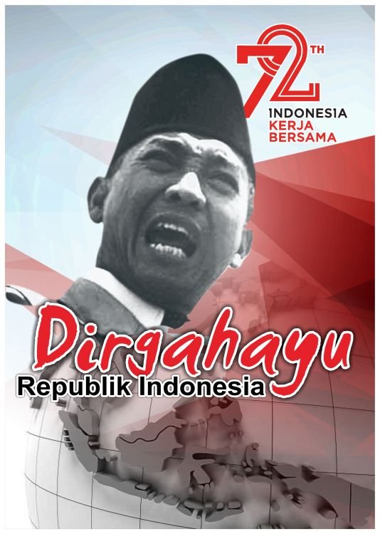 poster hari kemerdekaan indonesia
