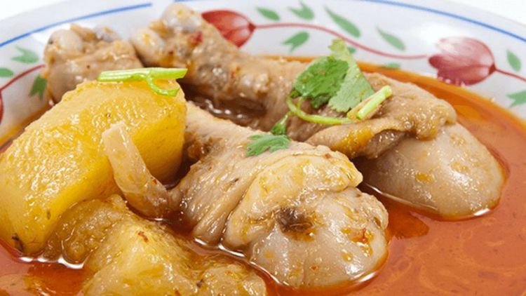 masakan padang kalio ayam