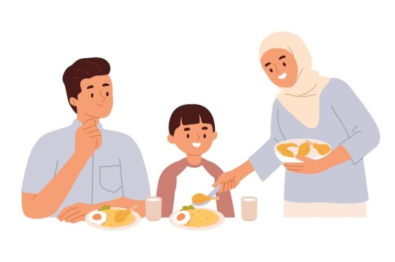 doa buka puasa ramahan keluarga